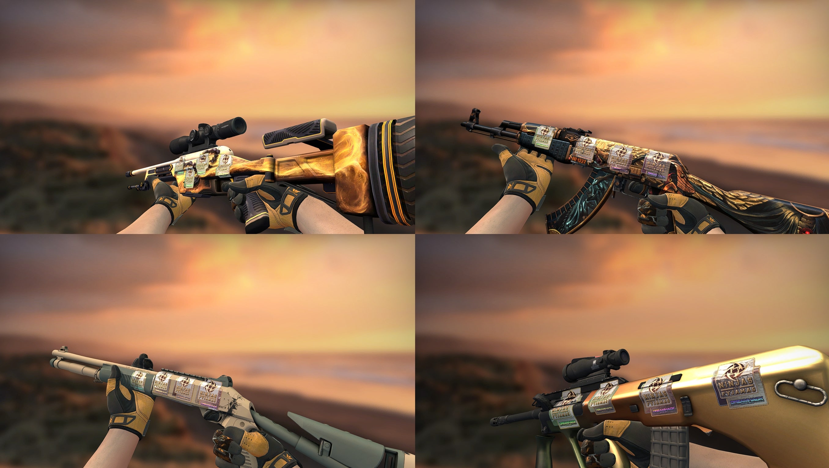 DreamHack 2014 NiP Holo Sticker Crafts